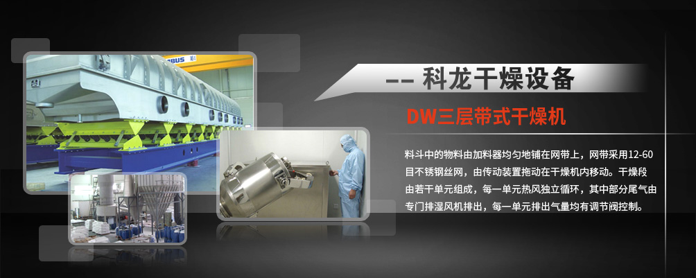 帶式干燥機。